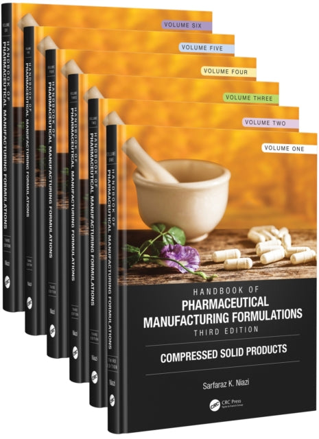 Book cover of: Handbook of Pharmaceutical Manufacturing Formulations, Third Edition. By: Sarfaraz Niazi
