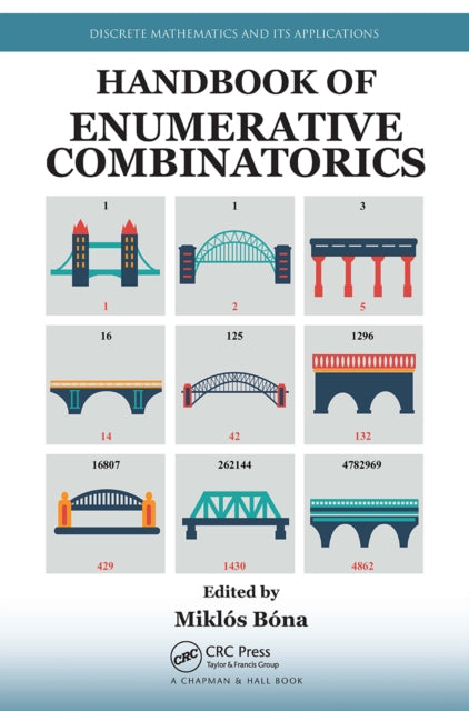 Book cover of: Handbook of Enumerative Combinatorics. By: Miklos Bona