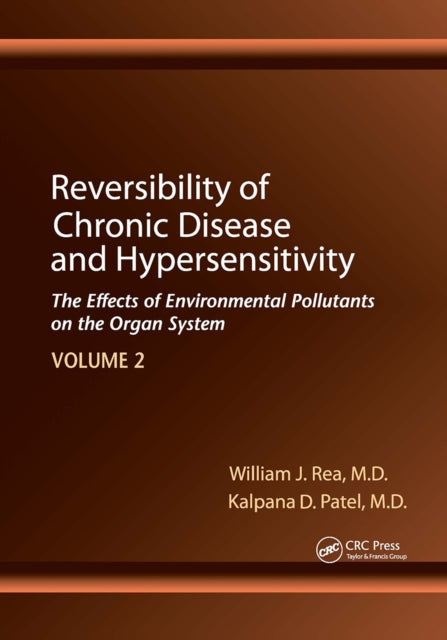 Book cover of: Reversibility of Chronic Disease and Hypersensitivity,Volume 2. By: William J. Rea
