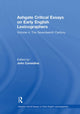 Book cover of: Ashgate Critical Essays on Early English Lexicographers