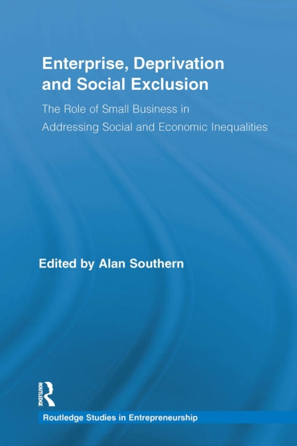 Book cover of: Enterprise, Deprivation and Social Exclusion