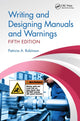 Book cover of: Writing and Designing Manuals and Warnings, Fifth Edition