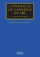 Book cover of: Contracts of Carriage by Air