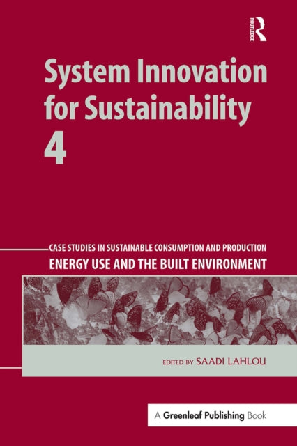 Book cover of: System Innovation for Sustainability 4