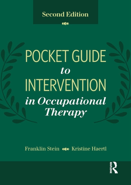 Book cover of: Pocket Guide to Intervention in Occupational Therapy