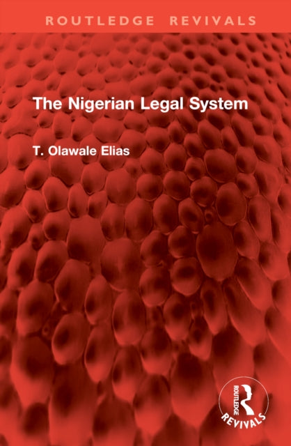 Book cover of: Nigerian Legal System