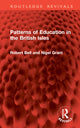 Book cover of: Patterns of Education in the British Isles. By: Robert Bell