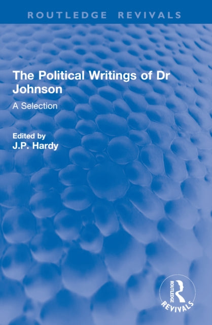 Book cover of: Political Writings of Dr Johnson. By: J. P. Hardy