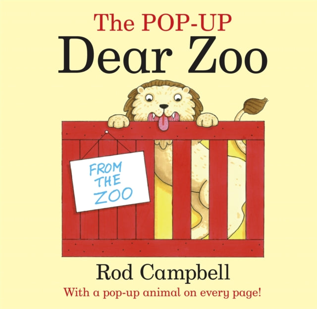 Pop-Up Dear Zoo, With a pop-up animal on every page! 9781035004232 Rod Campbell