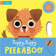 Book cover of: Puppy, Puppy, PEEKABOO. By: Campbell Books