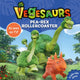 Book cover of: Vegesaurs: Pea-Rex Rollercoaster. By: Macmillan Children's Books