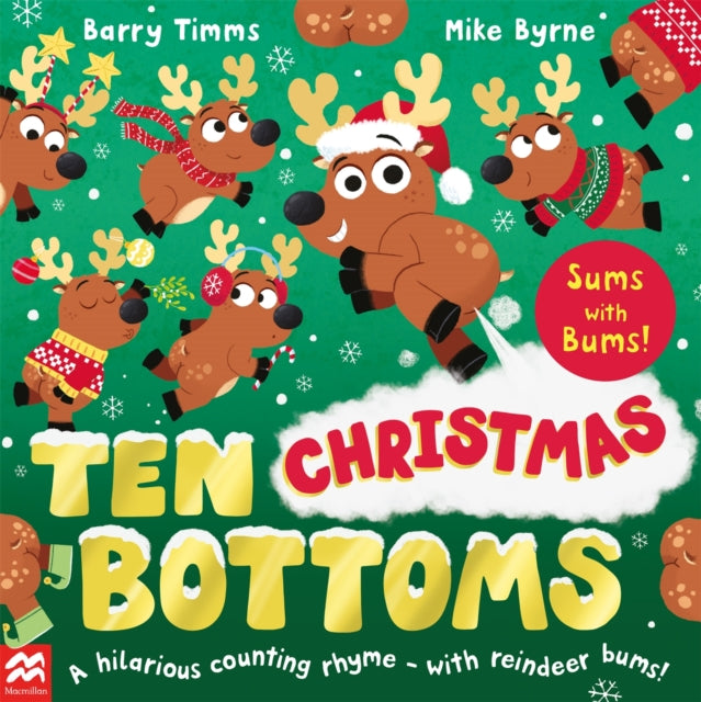 Ten Christmas Bottoms, Sums with Bums! 9781035022250 TIMMS, BARRY