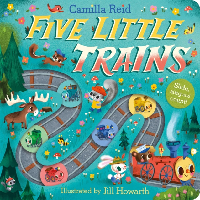 Five Little Trains, A Nursery Rhyme Counting Book for Toddlers 9781035023363 REID, CAMILLA