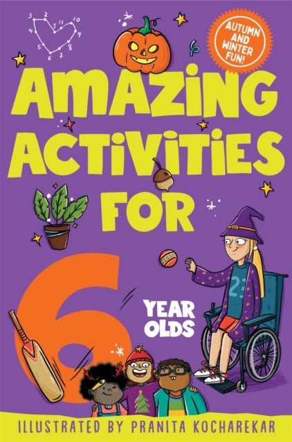 Book cover of: Amazing Activities for 6 Year Olds. By: Macmillan Children's Books