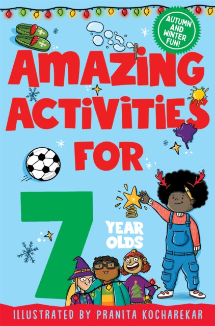 Book cover of: Amazing Activities for 7 Year Olds. By: Macmillan Children's Books