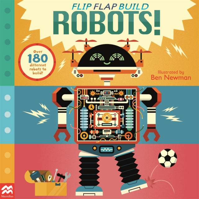 Flip, Flap, Build: Robots 9781035025343 Ben Newman