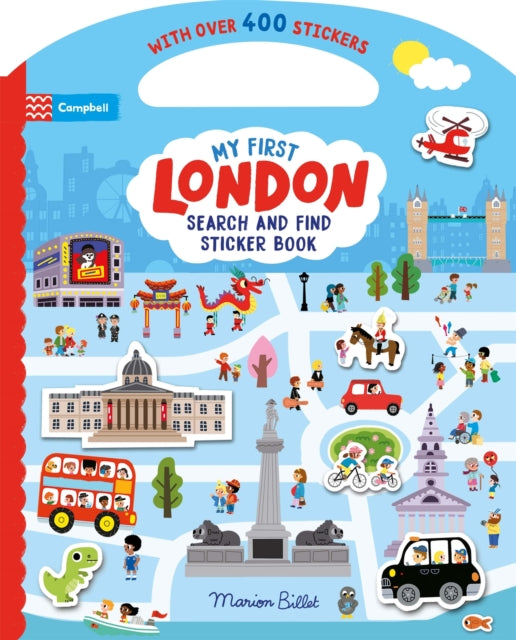 My First Search and Find London Sticker Book 9781035055654 Marion Billet