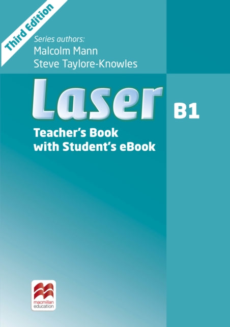 Book cover of: Laser 3rd edition B1 Teacher's Book with Teacher's Resource Centre Pack