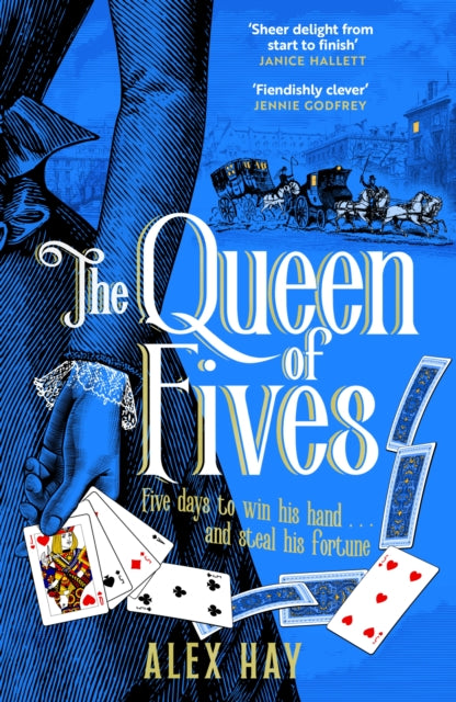 Book cover of: Queen of Fives. By: Alex Hay