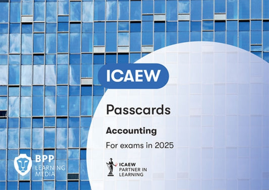Book cover of: ICAEW Accounting. By: BPP Learning Media