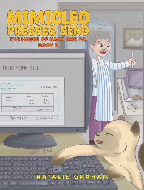 Book cover of: MimiCleo Presses Send. By: Natalie Graham