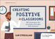 Book cover of: Creating Positive Classrooms: 50 strategies for secondary and upper KS2 teachers. By: Samuel Strickland
