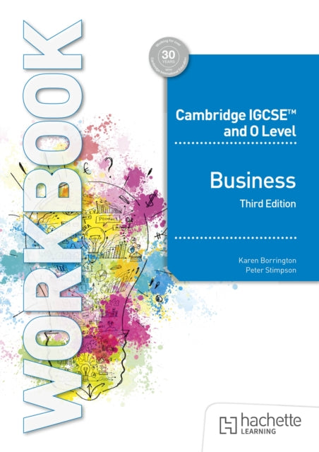 Book cover of: Cambridge IGCSE and O Level Business Workbook Third Edition. By: Karen Borrington