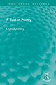 Book cover of: Test of Poetry