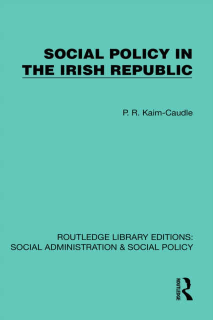 Book cover of: Social Policy in the Irish Republic