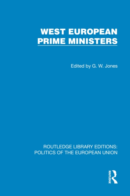 Book cover of: West European Prime Ministers