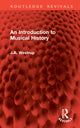 Book cover of: Introduction to Musical History