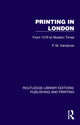 Book cover of: Printing in London