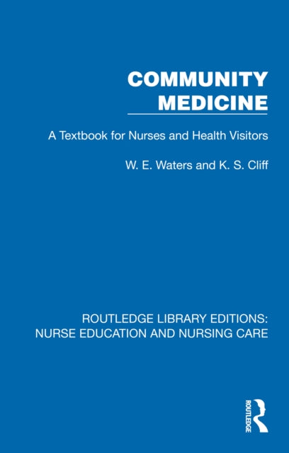 Book cover of: Community Medicine