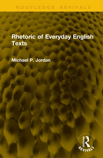 Book cover of: Rhetoric of Everyday English Texts