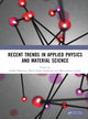 Book cover of: Recent Trends in Applied Physics and Material Science