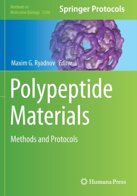 Book cover of: Polypeptide Materials. By: Maxim G. Ryadnov