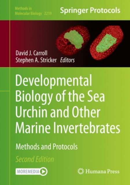 Book cover of: Developmental Biology of the Sea Urchin and Other Marine Invertebrates. By: David J. Carroll