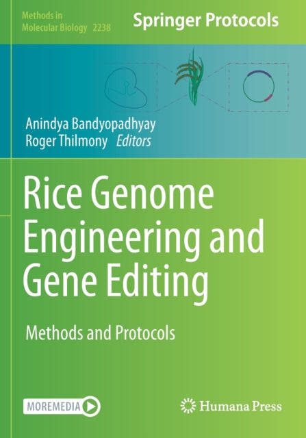 Book cover of: Rice Genome Engineering and Gene Editing. By: Anindya Bandyopadhyay