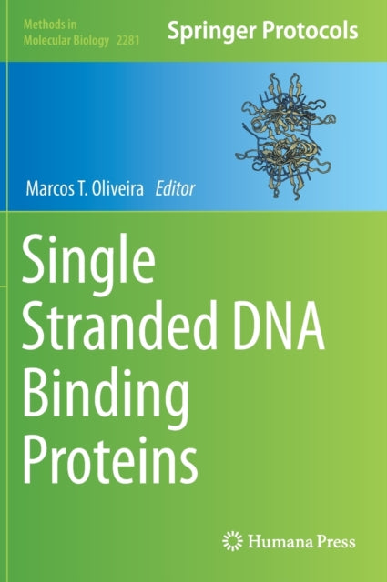 Book cover of: Single Stranded DNA Binding Proteins. By: Marcos T. Oliveira