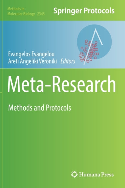 Book cover of: Meta-Research. By: Evangelos Evangelou