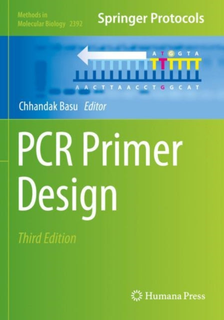 Book cover of: PCR Primer Design. By: Chhandak Basu