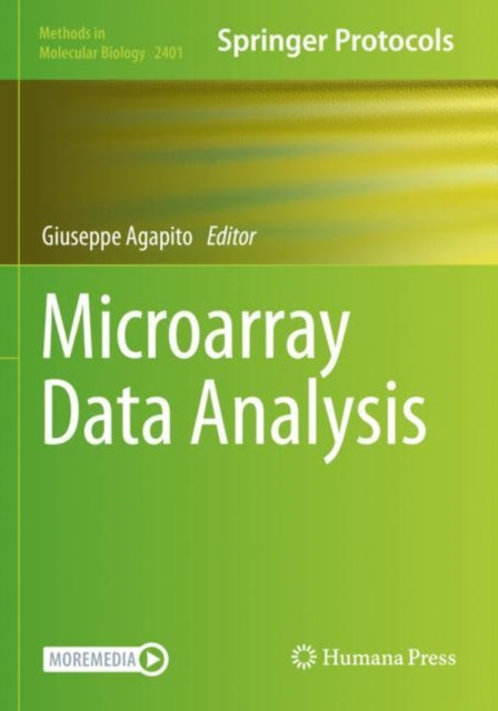 Book cover of: Microarray Data Analysis. By: Giuseppe Agapito