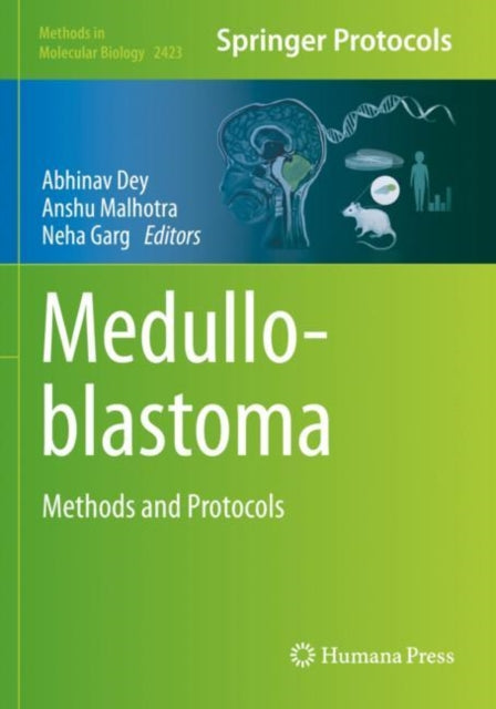 Book cover of: Medulloblastoma. By: Abhinav Dey