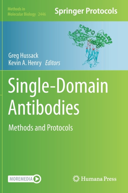 Book cover of: Single-Domain Antibodies. By: Greg Hussack