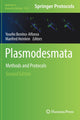 Book cover of: Plasmodesmata. By: Yoselin Benitez-Alfonso
