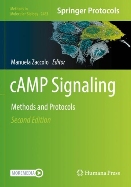 Book cover of: cAMP Signaling. By: Manuela Zaccolo