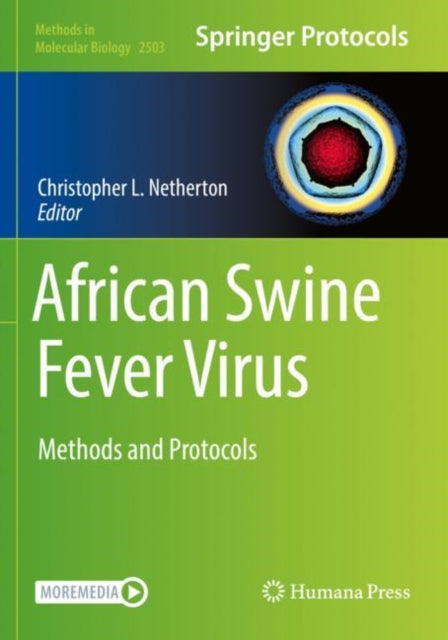 Book cover of: African Swine Fever Virus. By: Christopher Netherton