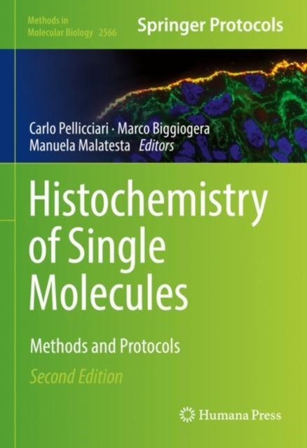 Book cover of: Histochemistry of Single Molecules. By: Carlo Pellicciari