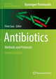 Book cover of: Antibiotics. By: Peter Sass
