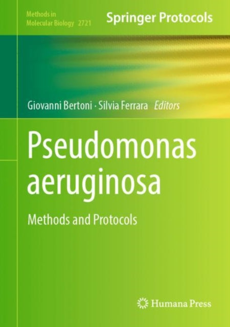 Book cover of: Pseudomonas aeruginosa. By: Giovanni Bertoni